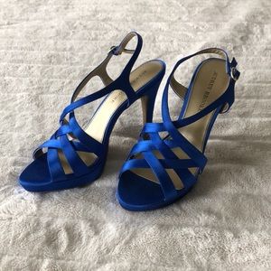 Audrey Brooke Dorian satin heels